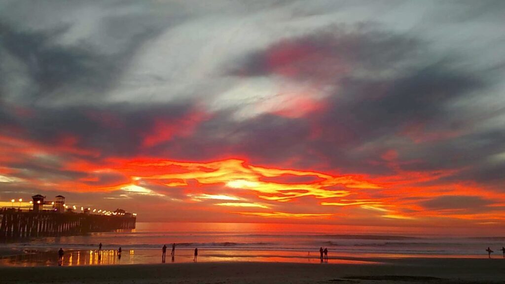 Oceanside, California.  Back when times were simple- January, 2016.