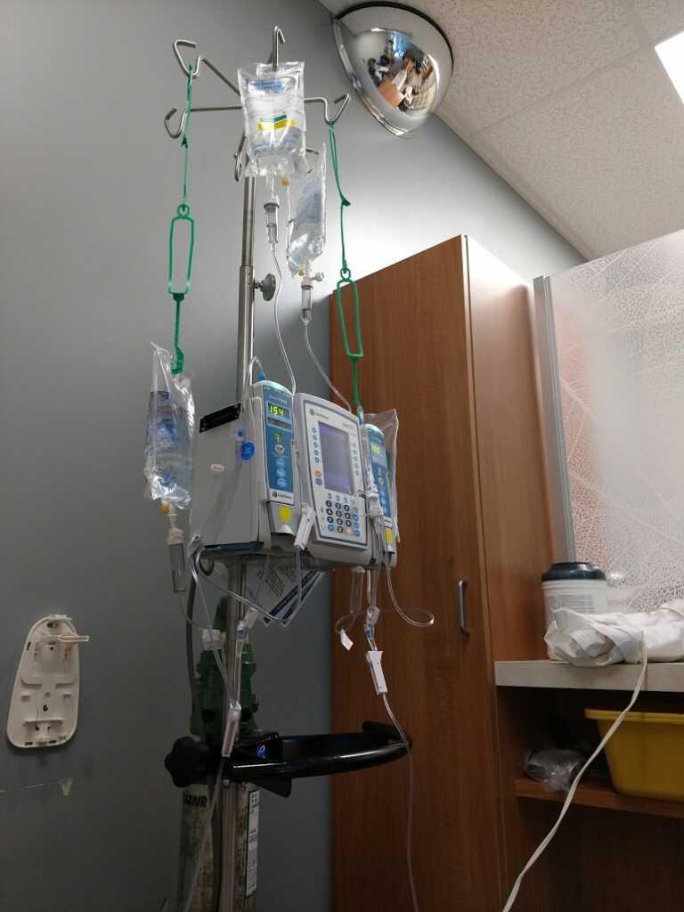 Chemo machine at Kaiser